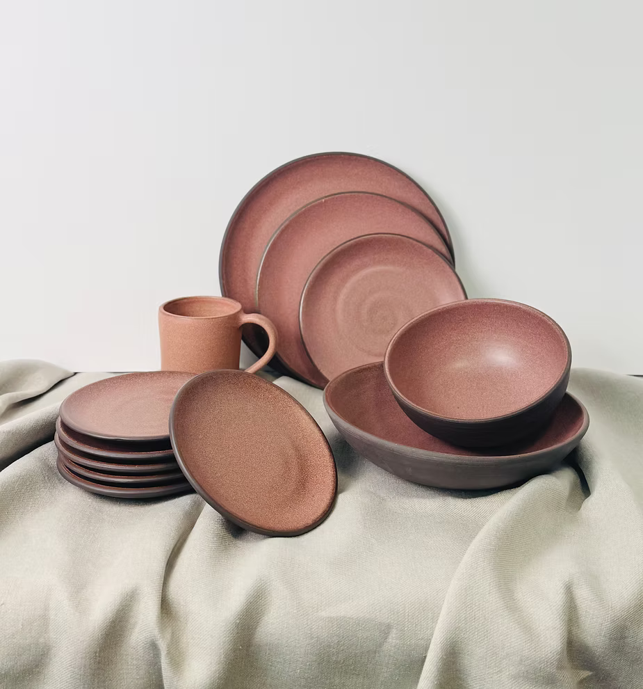 Spray It, Don’t Say It: Meet Our Dusty Pink Glaze