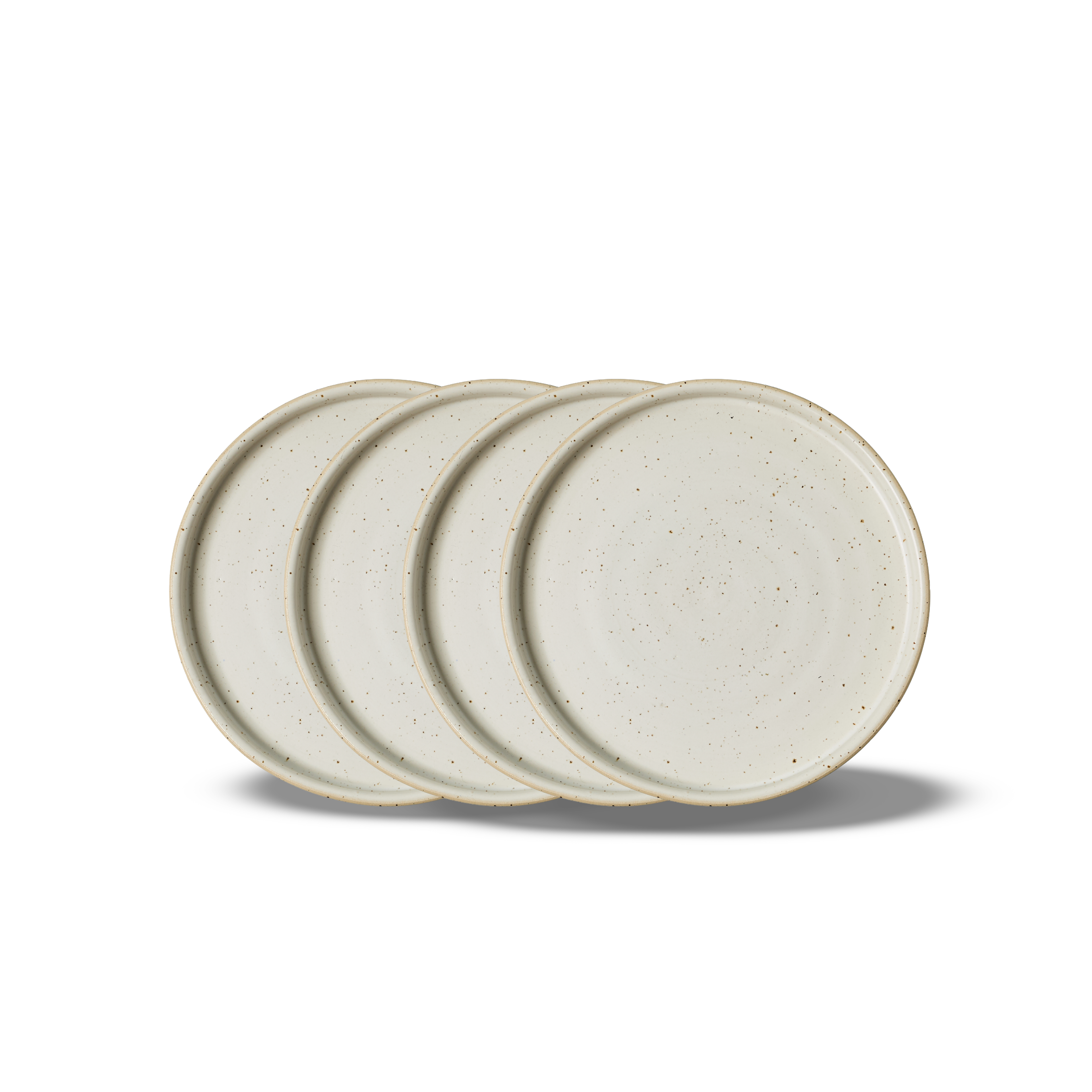 21cm Square Sided Salad Plate | 4-Pack