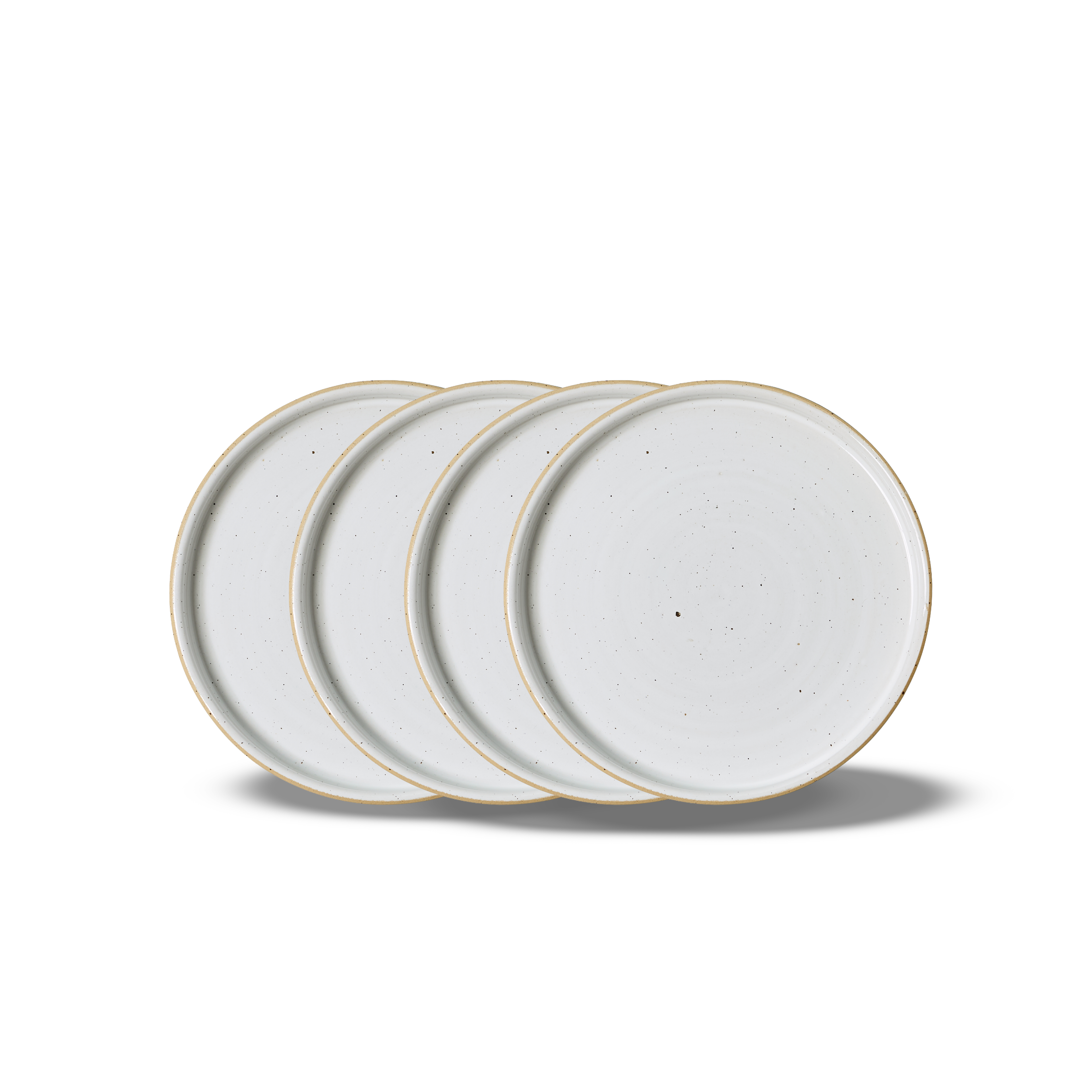 21cm Square Sided Salad Plate | 4-Pack