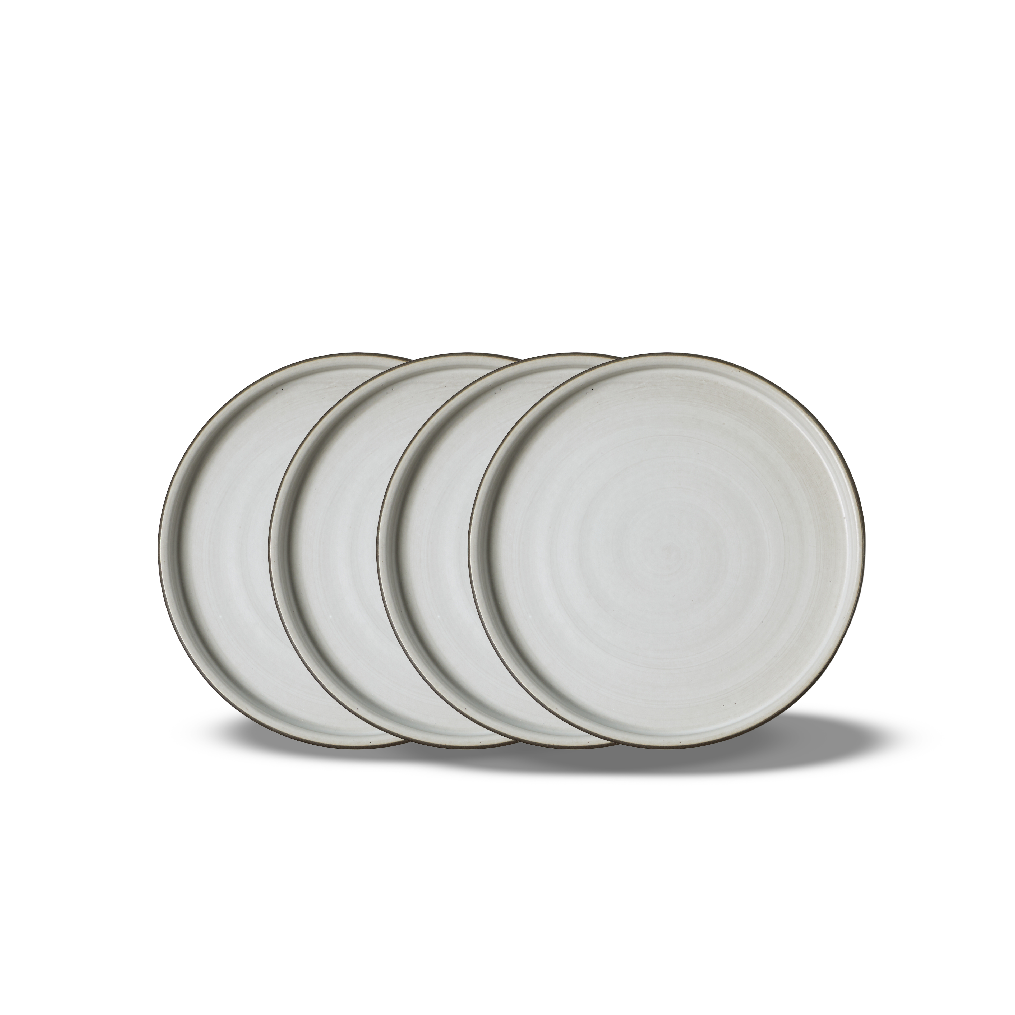21cm Square Sided Salad Plate | 4-Pack