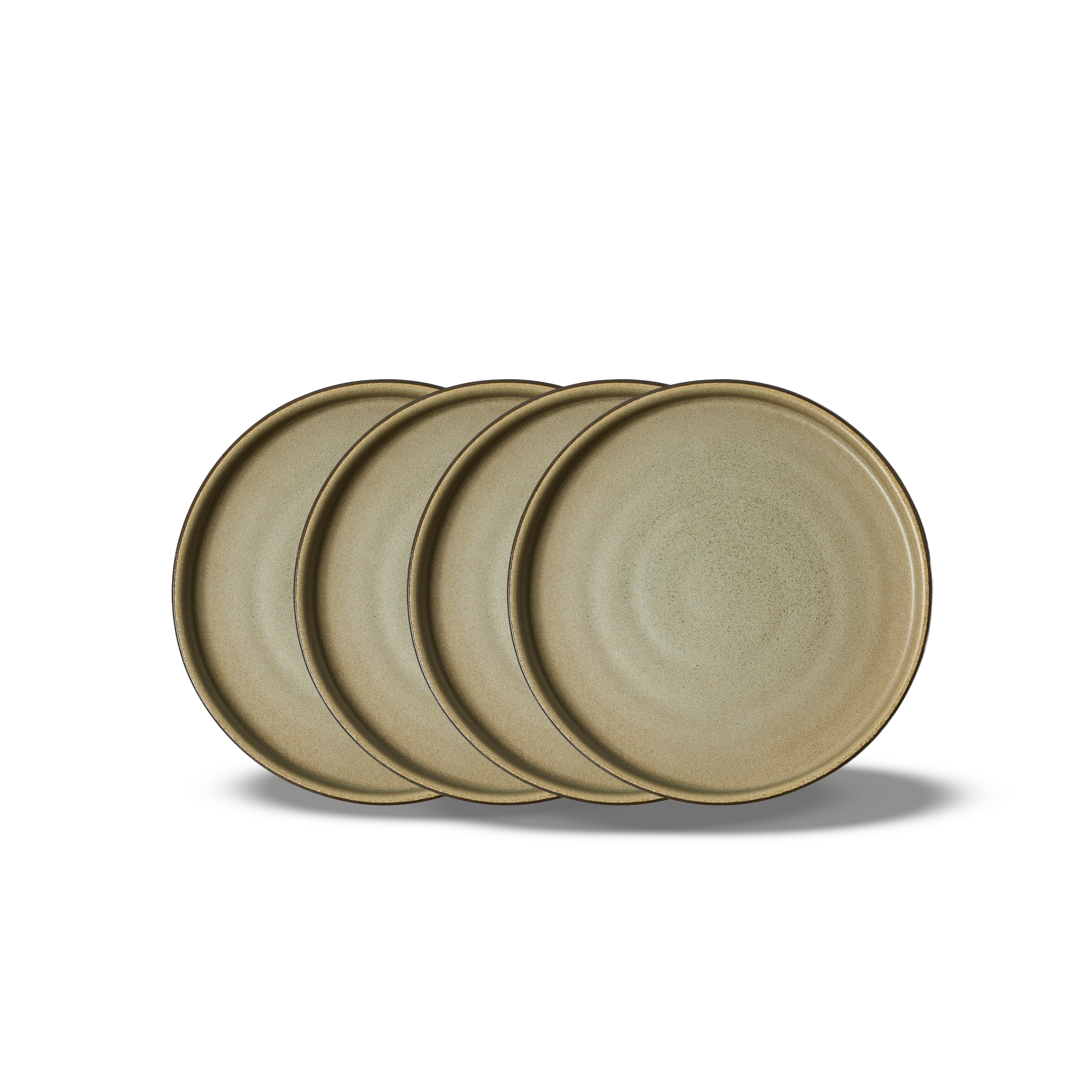 21cm Square Sided Salad Plate | 4-Pack