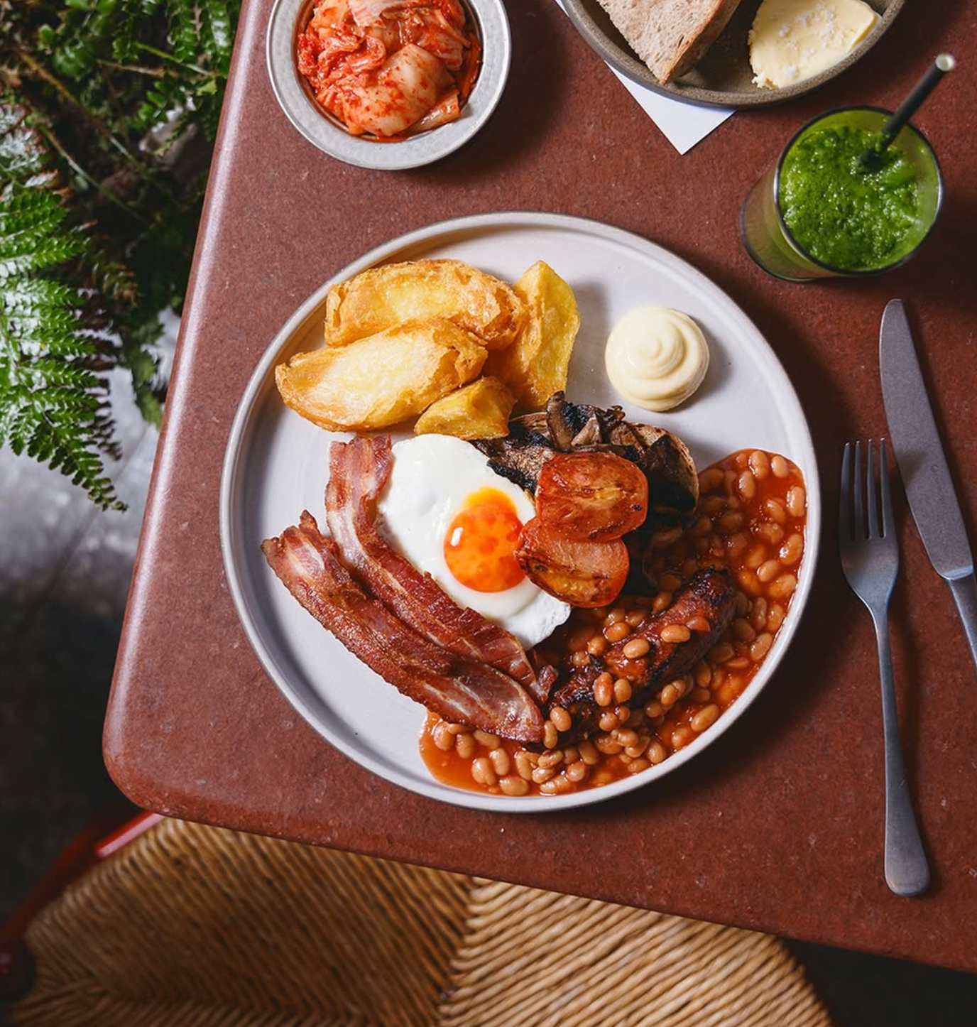 26cm Square Sided Steak Plate